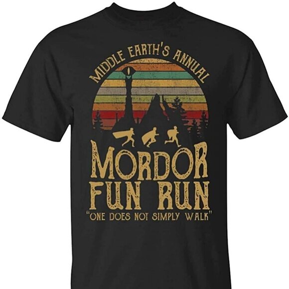 Other - Middle Earths Annual Mordor Fun Run One Does Not Simply Walk Tshirt